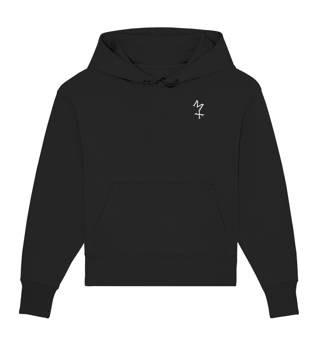 Moulaix Black and White Oversize Hoodie