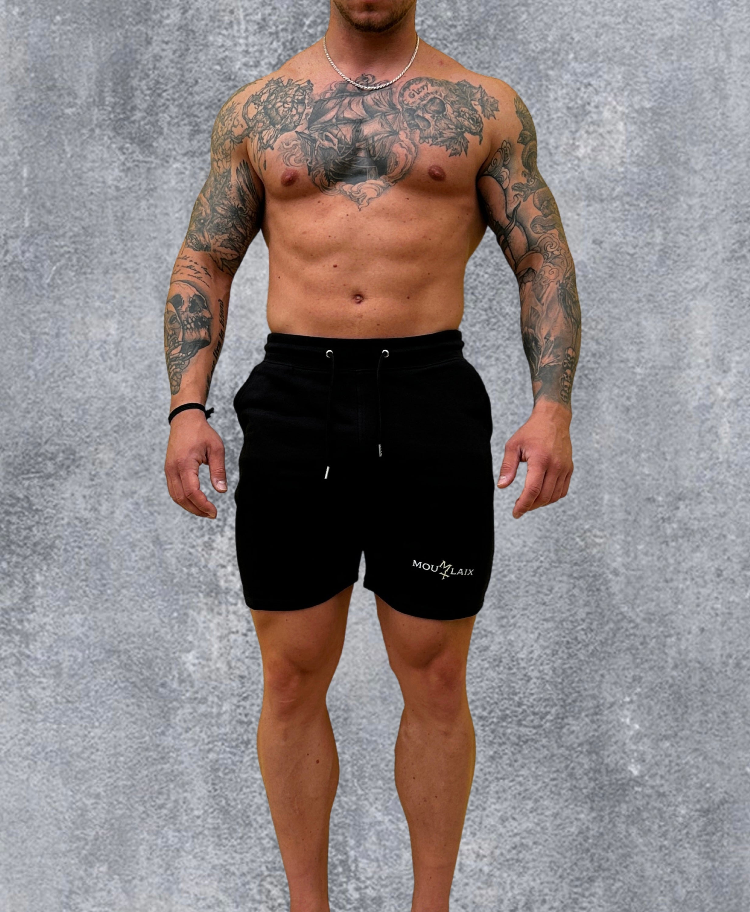 Moulaix Black - Jogger Shorts